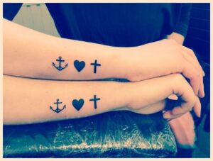 1 Corinthians 13 Couple Tattoo