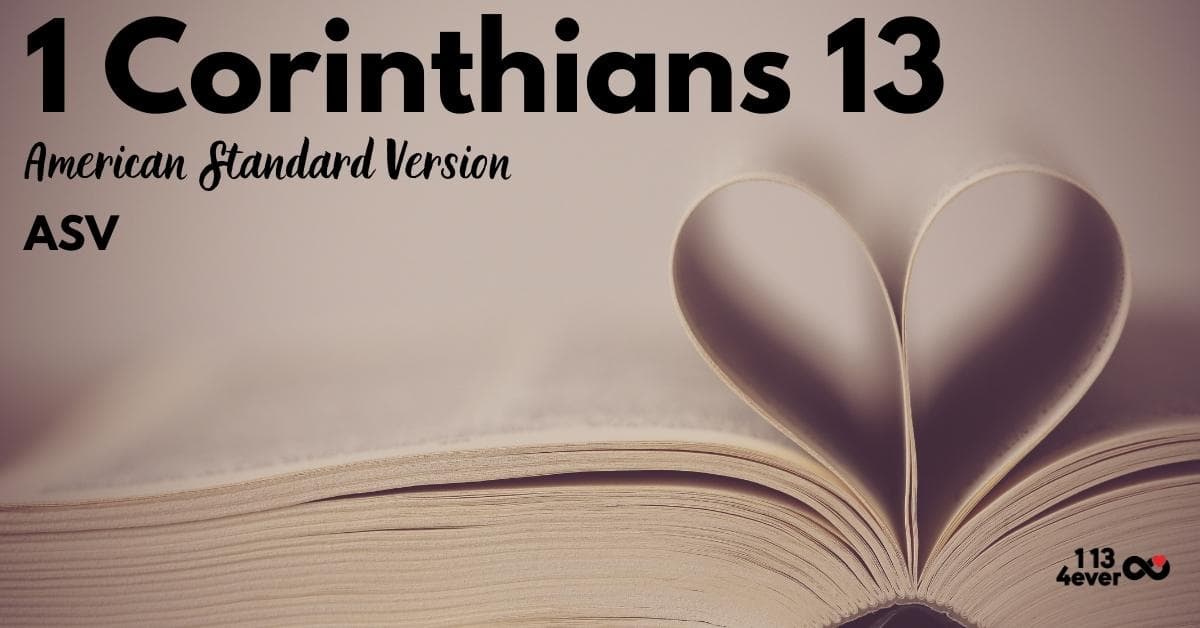 1 Corinthians 13 | American Standard Version | ASV