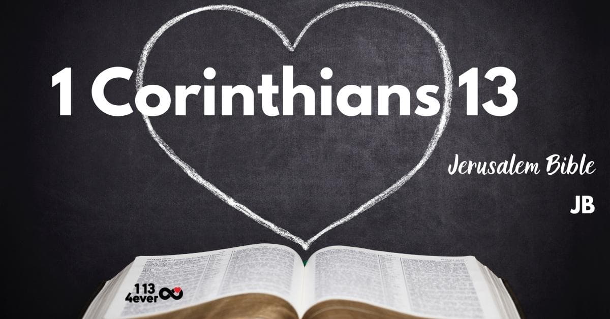 1 Corinthians 13 | Jerusalem Bible | JB