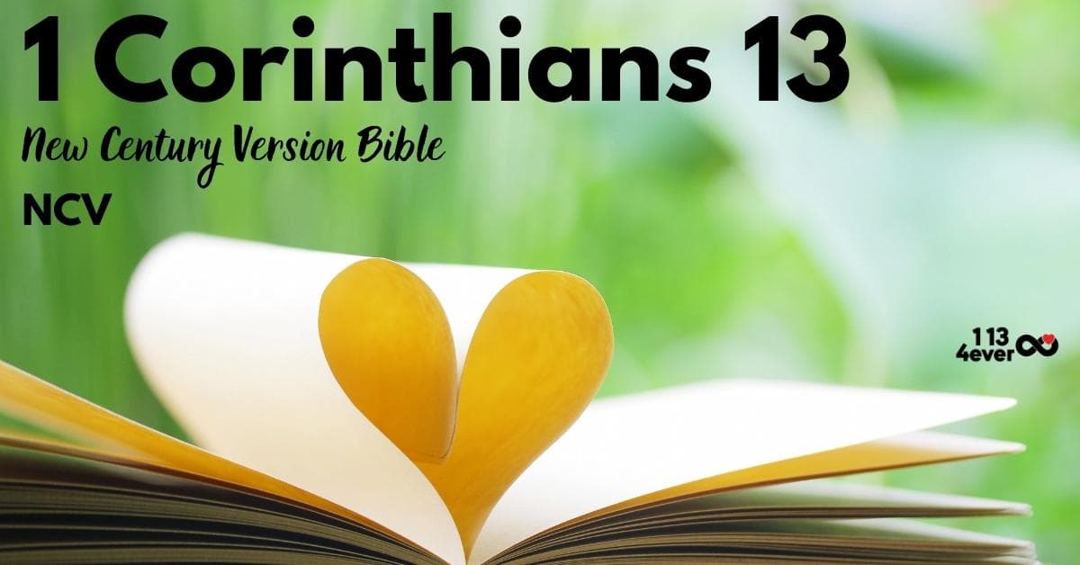 1 Corinthians 13 | New Century Version | NCV