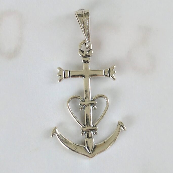 Cross - Camargue 22x34 Sterling Silver