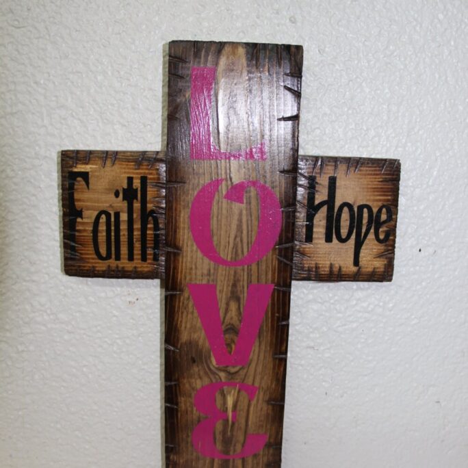 Faith Hope Love Cross | Provincial