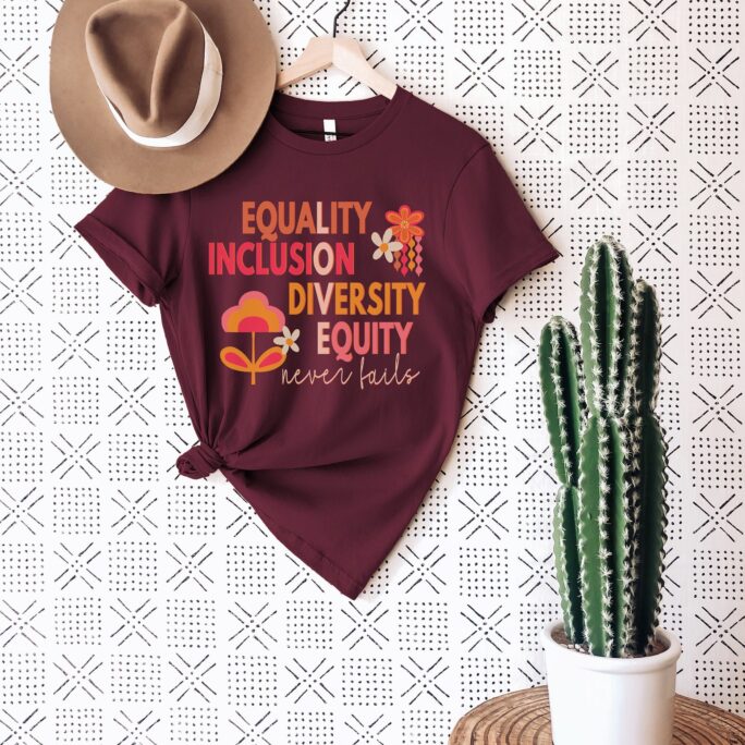 Love Never Fails, Equality Shirt, Inclusion Teacher, Diversity T Equity Tshirt, 70S Vibes, Social Justice Special Education, Positive