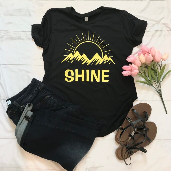 Shine, Be The Sunshine, Loving, Inspirational, Boho T-Shirt