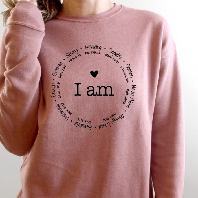 Christian Sweatshirt, Faith Sweatshirt, Motivational Kindness Inspirational Sweatshirt, You Matter, Bible Verse Shirt