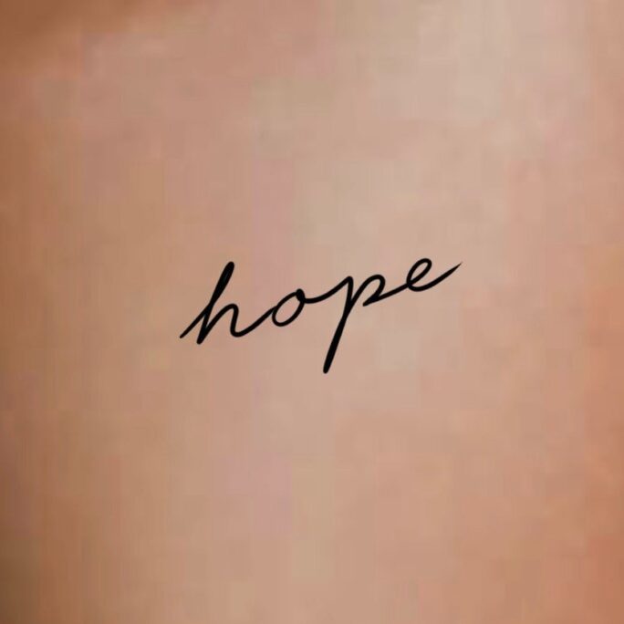 Hope Temporary Tattoo