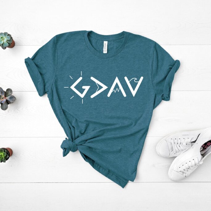 God Is Greater Than Highest Highs & Lowest Lows Shirt, Great Tshirt, Faith Based Christian Gift Idea, Youth Group Shirt