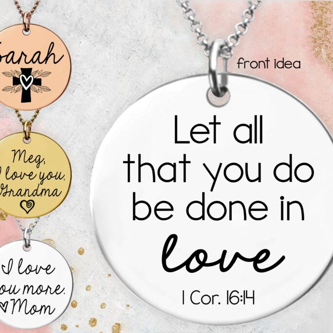 1 Corinthians 1614 | Daughter Gift Personalized Inspirational Gifts Christian Birthday For Her