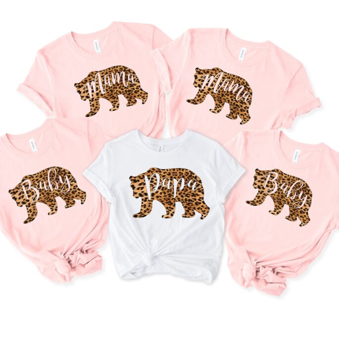 Family Bear Shirts, Tshirts, Matching Shirt, Shirts Matching, Gifts