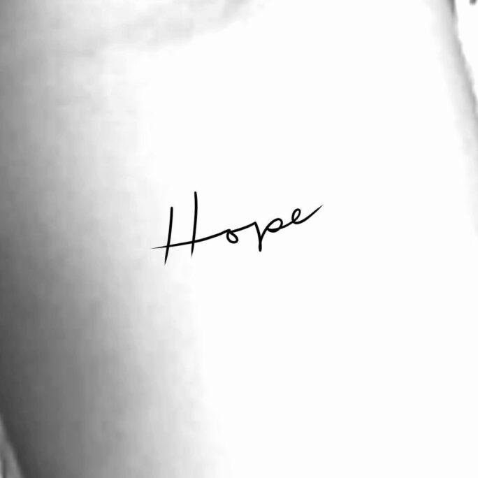 Hope Temporary Tattoo