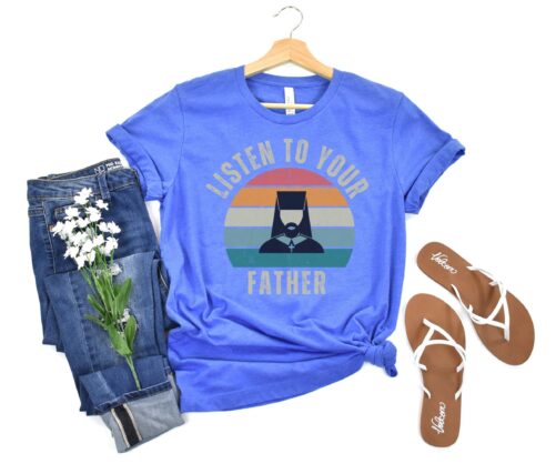 Listen To Your Father T-Shirt, Faith Gift, Christian Tshirt, Cross Shirt, Love & Grace Shirt, T-Shirt, Hope Tee