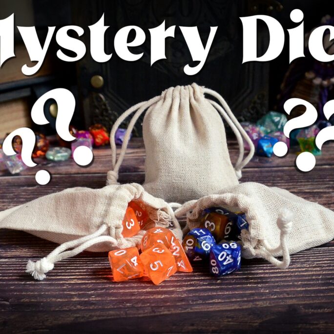 Mystery D&d Dice | Dungeons & Dragons Blind Bag Random Set Of Polyhedral For Tabletop Game Gift Critical Role Fans
