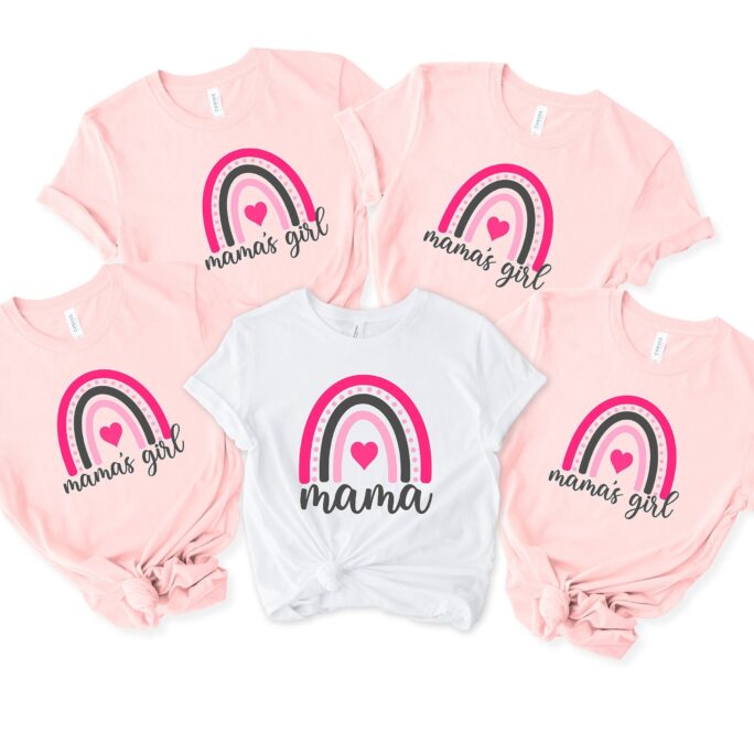 Rainbow Mama Shirt, Blessed Mama, Mother's Day Gift, Mother Boho Shirt For Mother, Cute