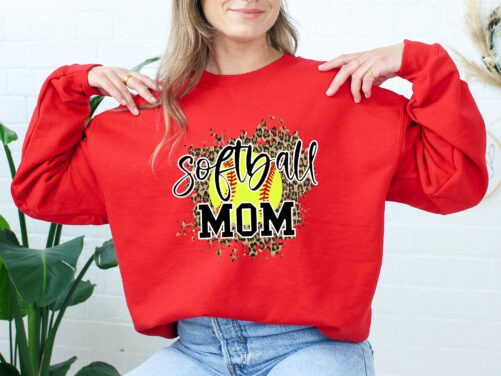 Softball Mom Shirt, Softball Shirts For Women, Gift, T-Shirt, Tee