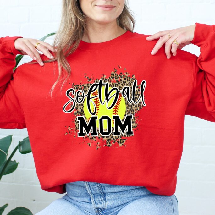 Softball Mom Shirt, Softball Shirts For Women, Gift, T-Shirt, Tee