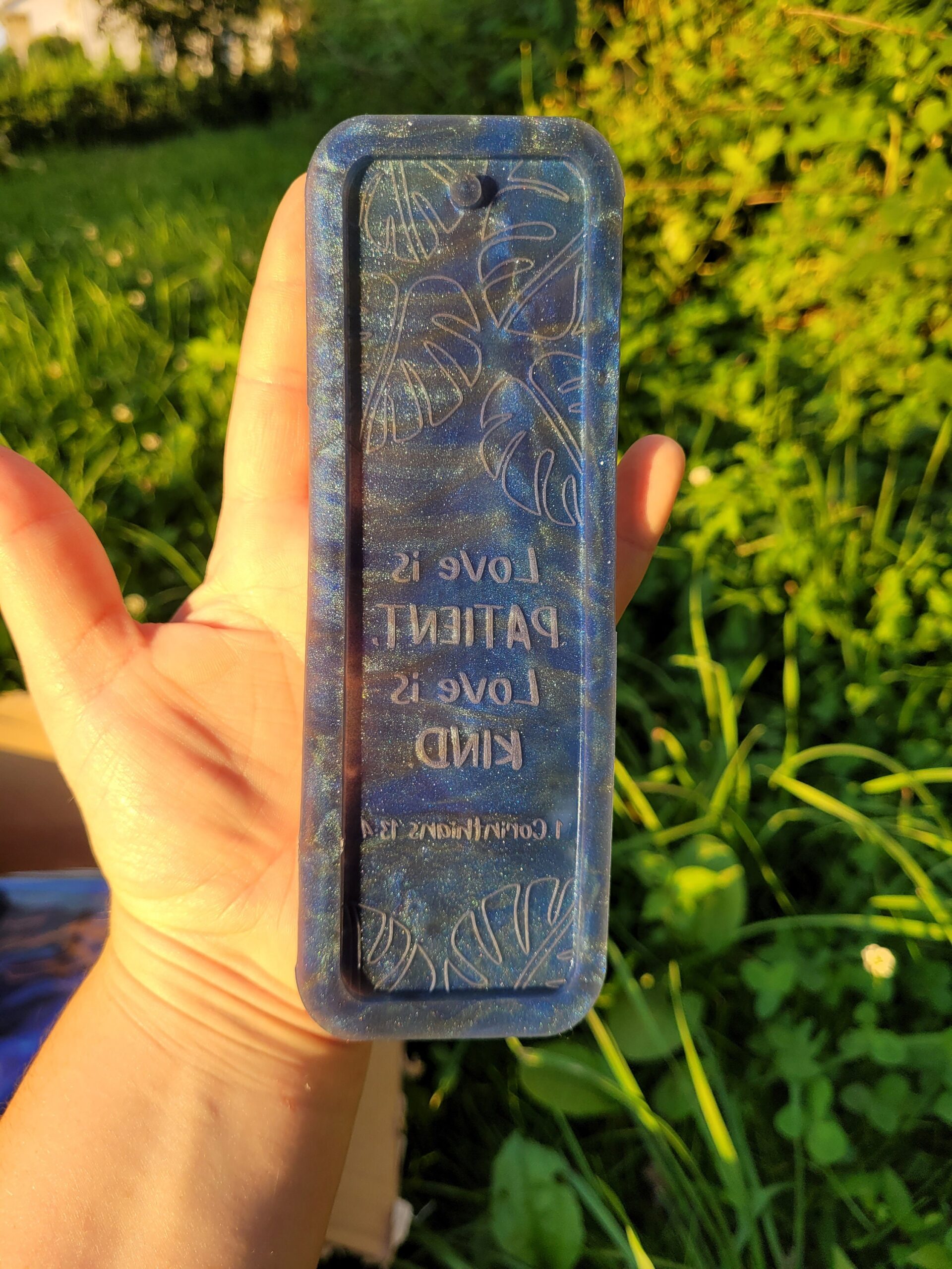 6 Inch, Love Is Patient Love Kind Mold, Bookmark 1 Corinthians 134 Religious Reading Silicone Mold 6 Inch, Love Is Patient Love Kind Mold, Bookmark 1 Corinthians 134 Religious Reading Silicone Mold