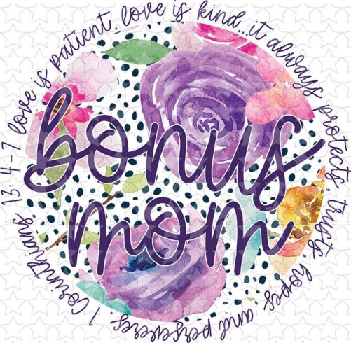 Dtf Transfer 1126211 Bonus Mom 1 Corinthians 13