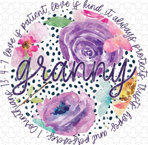 Dtf Transfer 1126223 Granny 1 Corinthians 13