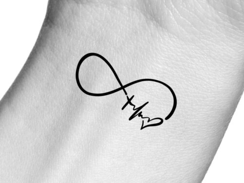Faith Hope Love Temporary Tattoo