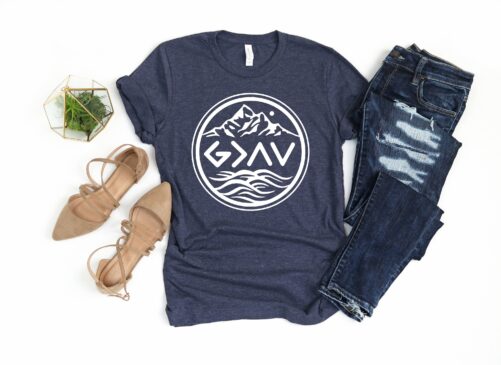 God Is Greater Than The Highs & Lows T-Shirt, Christian Shirt, Positive Shirt, Christian Shirt, Church Gift, Christmas Gift