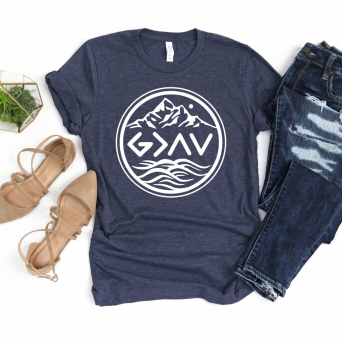 God Is Greater Than The Highs & Lows T-Shirt, Christian Shirt, Positive Shirt, Christian Shirt, Church Gift, Christmas Gift
