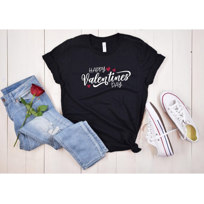 Happy Valentine's Day Shirt, Valentines Gift, Cute Valentine We're Perfect Match, Gift