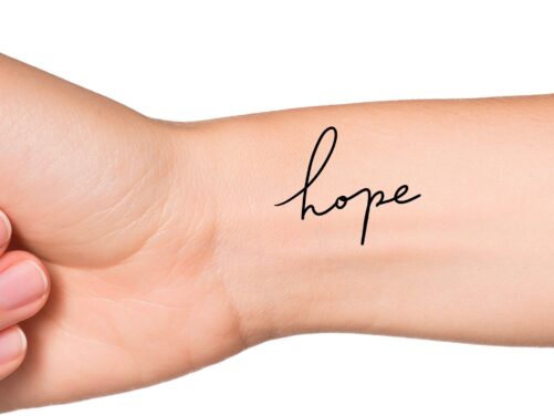 Hope Temporary Tattoo