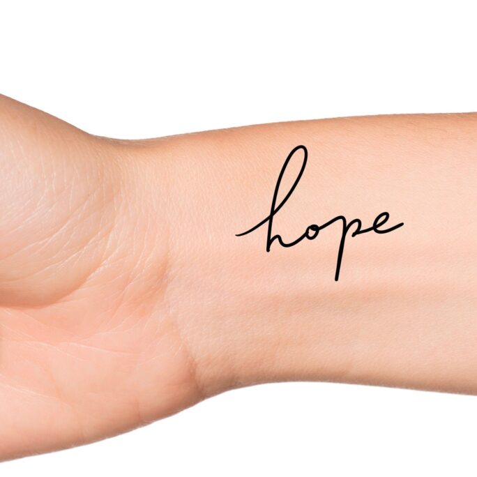 Hope Temporary Tattoo