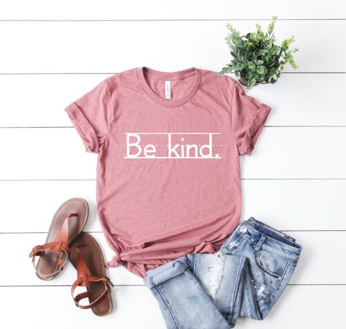 Kindness Shirt, Kind Tee For Women, Love Is Kind, Inspirational Teacher Shirt V-Neck, Motivational Tee, Positive Kindtee