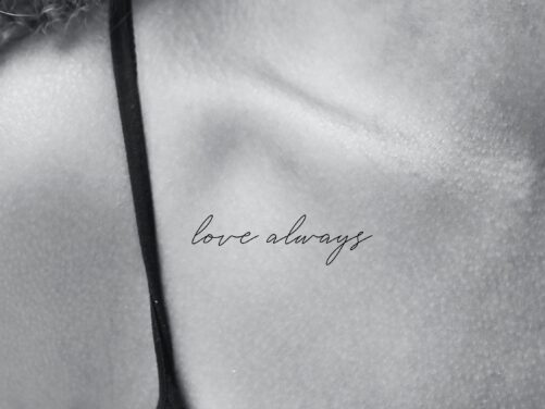 Love Always Temporary Tattoo