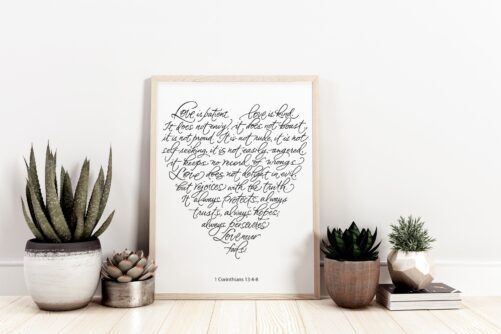 Love Is Patient Poster