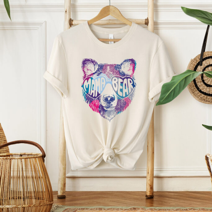 Mama Bear Shirt, Mothers Day Gift, Gift, Gift For Mom, Baby Shower Gifts, Animal Naturel Lover Cute Mom Life