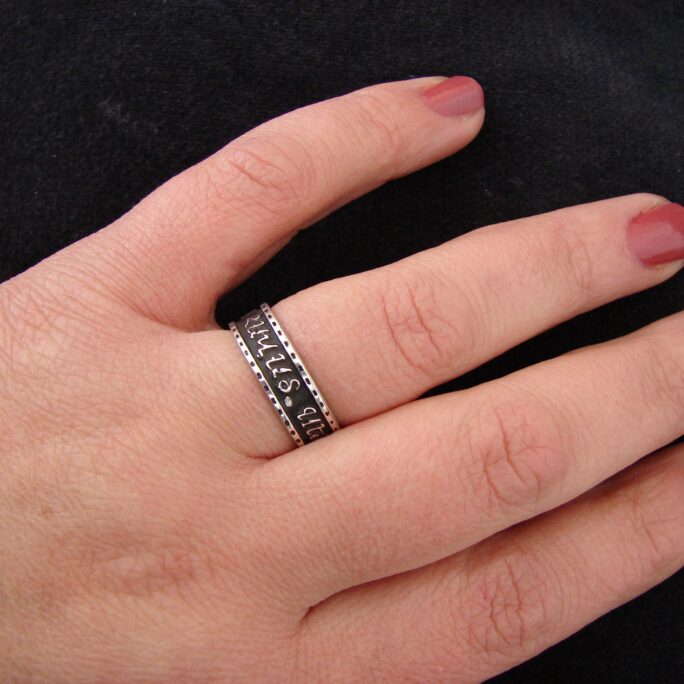 Ring Faith Hope Love Sterling Silver 925, Band Ring, Հույս, Հավատ, Սեր, Armenian Gift, Gift For Her, Handmade Jewelry