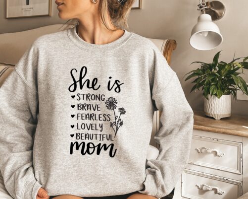 She Is Fierce Strong Brave Full Of Fire T-Shirt, Girl Power, Women, Feminism, Strength, Mom Shirt, Empowered Shirt
