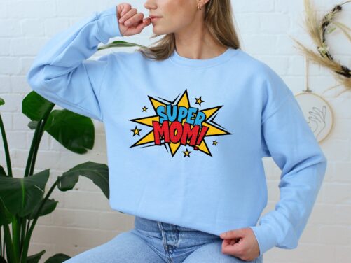 Super Mom Shirt, Best Funny Mother Christmas Gift For Mom, Her