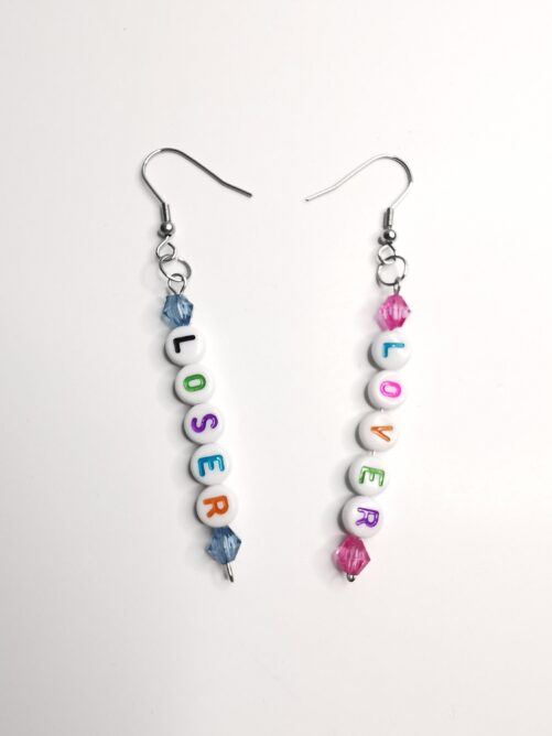 Txt Loser Lover Earrings Beaded Kpop