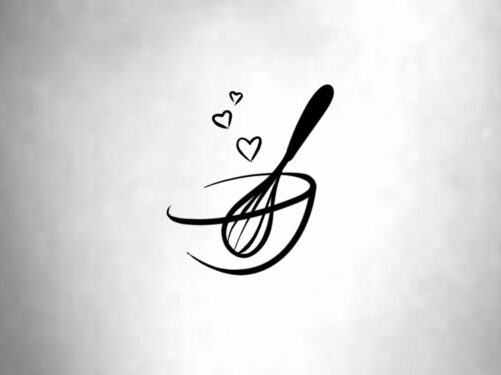 Whisk Baking Love Temporary Tattoo/Cooking Tattoo Cook Chef Food Mixing Bowl